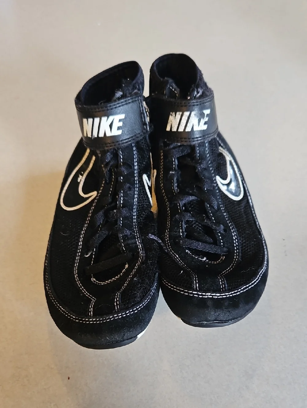 Nike Youth Black Wrestling Shoes